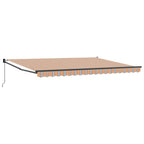 Einziehbare Markise Mehrfarbig 450 x 300 cm