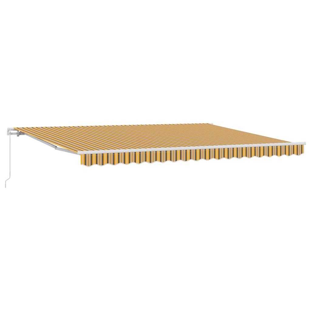 Einziehbare Markise Mehrfarbig 450 x 300 cm
