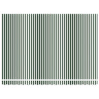 Markise Grün und Weiß 450 x 300 x 165 cm Polyester und Metall