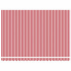 Elektrische ausziehbare Markise Rot und Weiß 450 x 350 cm