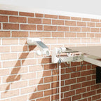 Einziehbare Markise Beige 450 x 350 cm Polyester und Metall