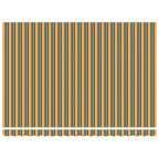 Einziehbare Markise Grün und Gelb 450 x 350 cm Stoff und Stahl