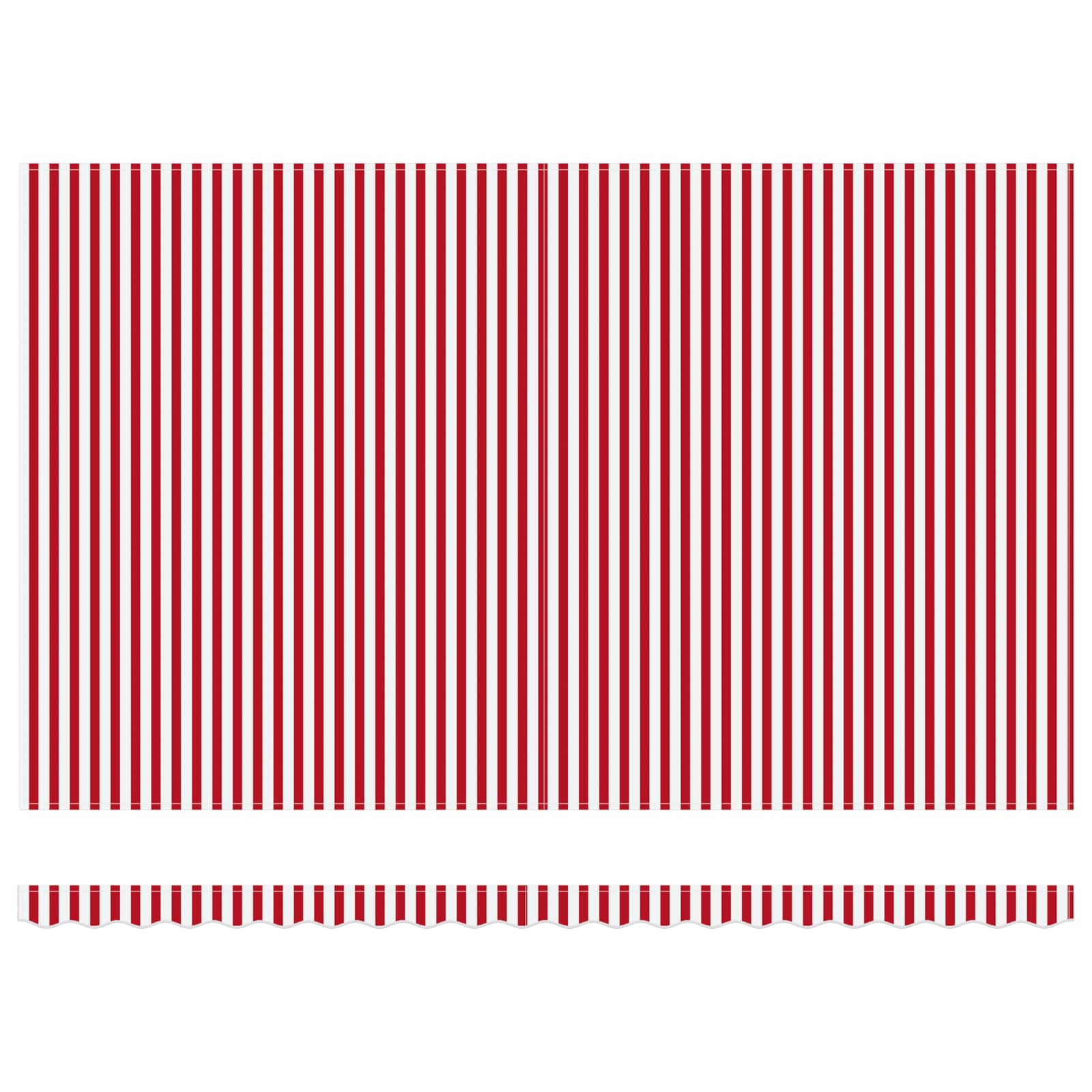 Markise Rot und Weiß 500 x 300 x 165 cm Polyester und Metall