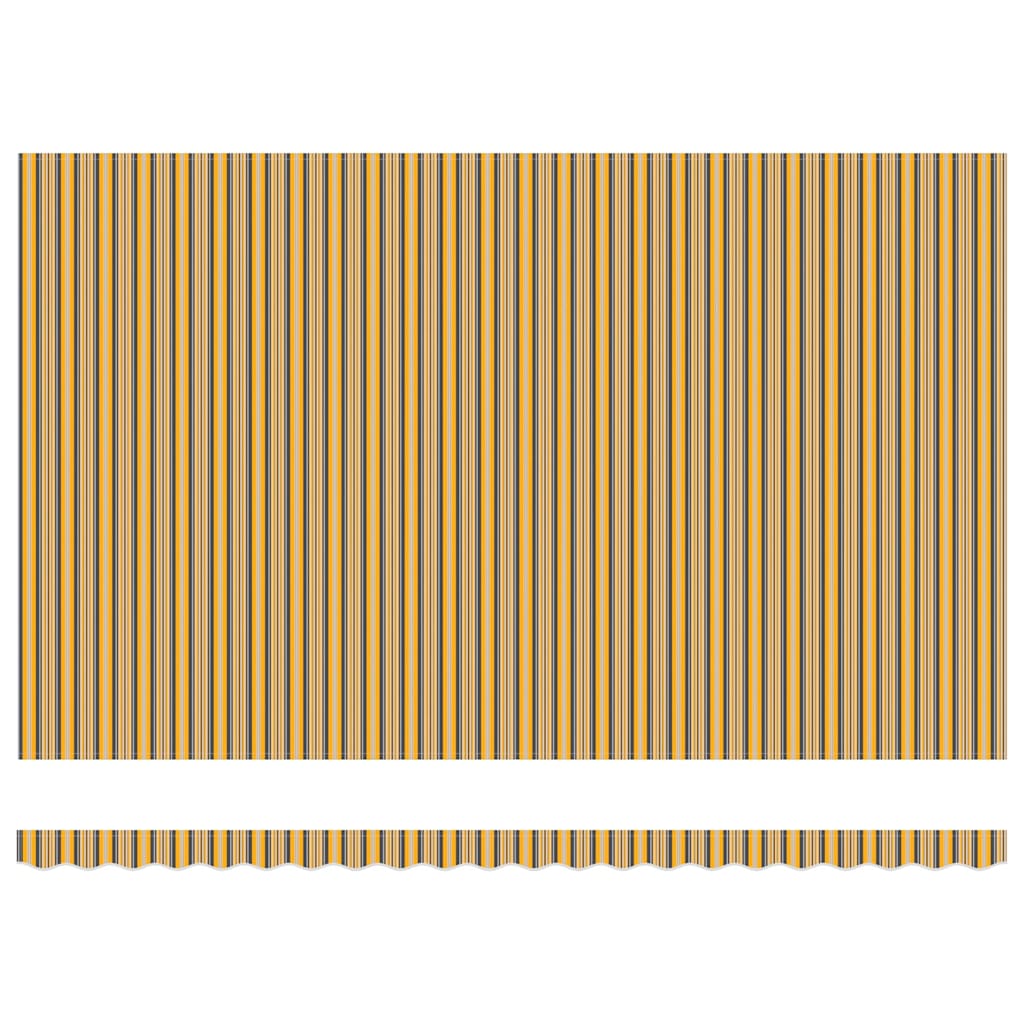 Elektrische ausziehbare Markise Mehrfarbig 500 x 300 cm