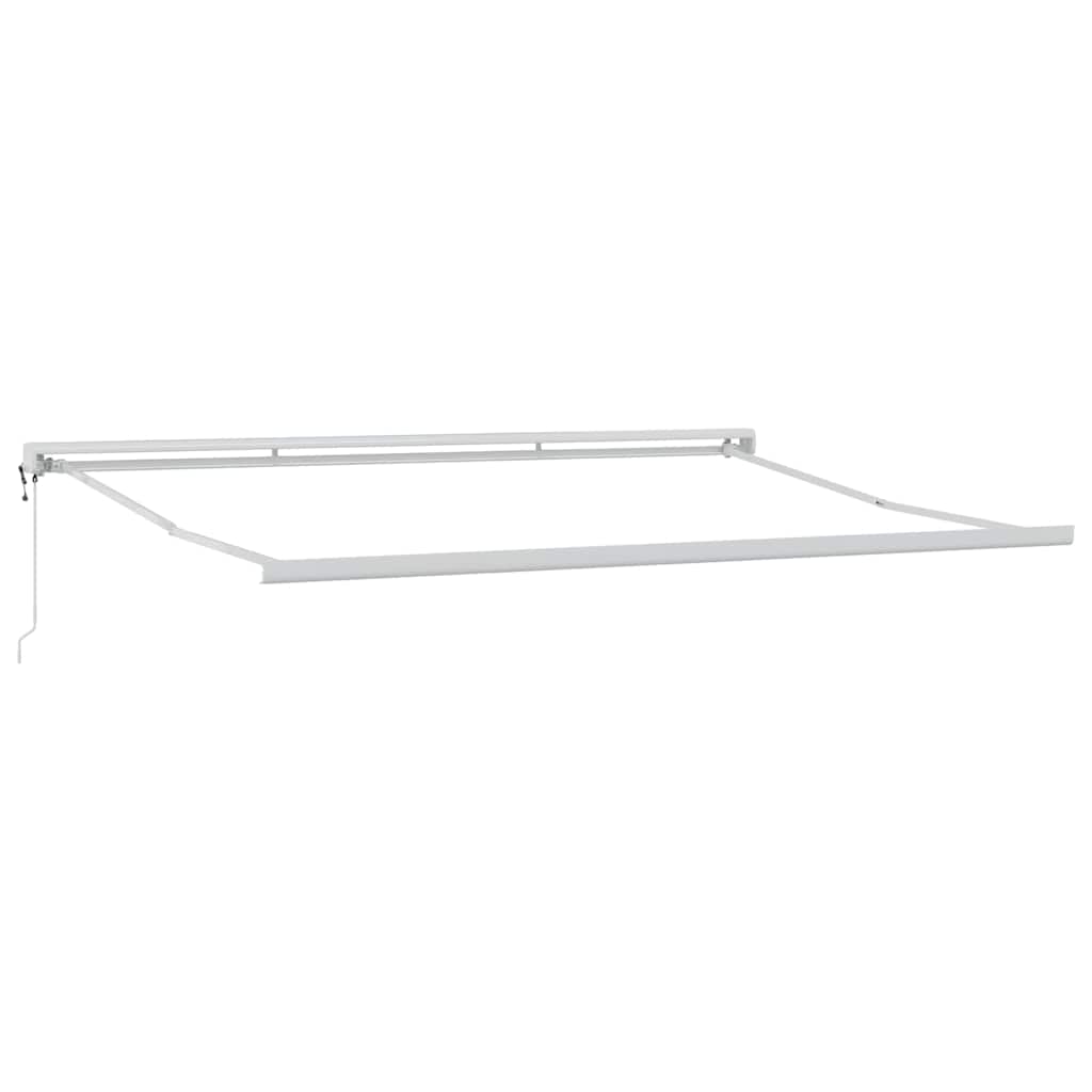 Markise Mehrfarbig 500 x 300 cm Polyester und Aluminium