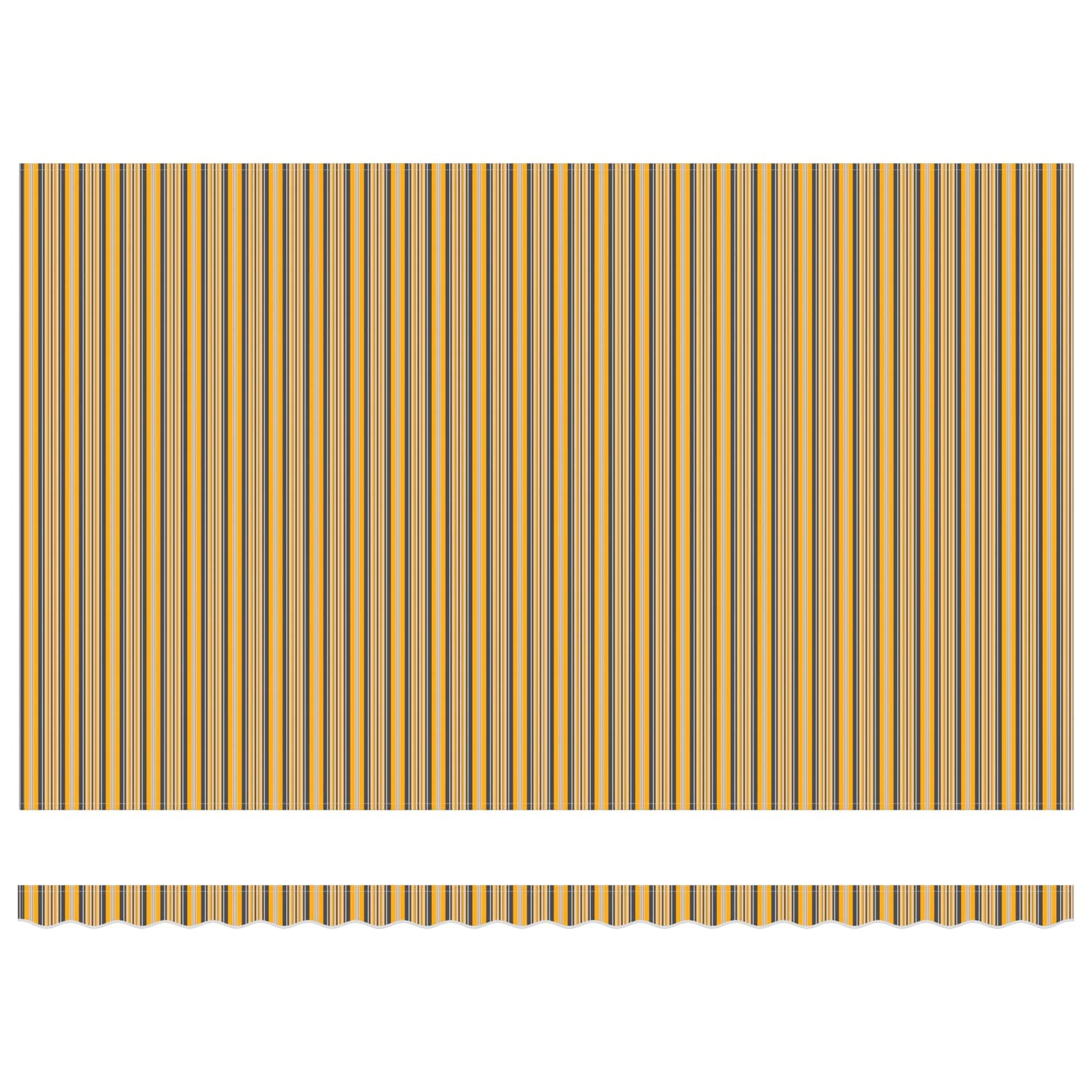 Markisenrahmen Gelb und Grau 500 x 300 cm
