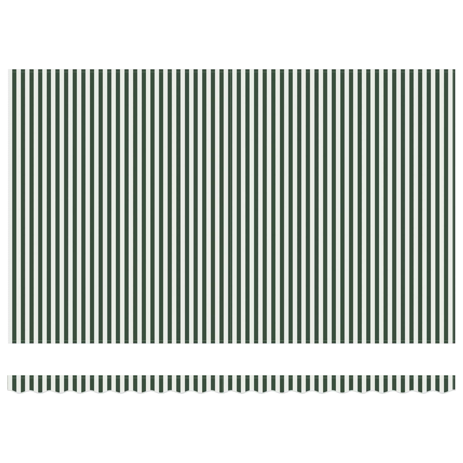 Markisenrahmen Grün und Weiß 500 x 300 cm