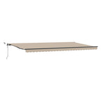 Markisenstoff Beige 600 x 300 cm Polyester