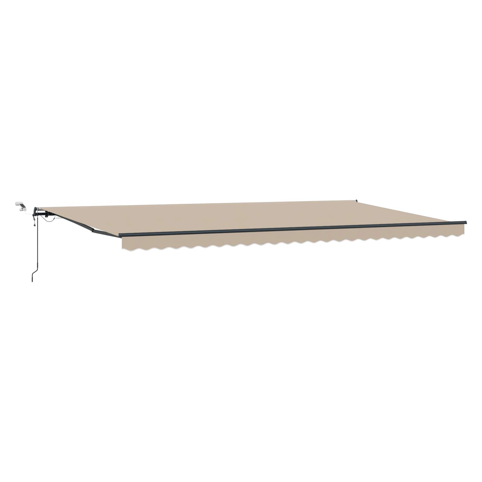 Markisenstoff Beige 600 x 300 cm Polyester