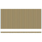 Einziehbare Markise Grün und Gelb 600 x 300 cm Stoff