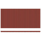 Markisenstoff Orange und Braun 600 x 350 cm Polyester