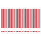 Einziehbare Markise Rot und Weiß 600 x 350 cm