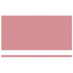 Einziehbare Markise Rot und Weiß 600 x 350 cm