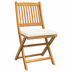 Garten Bistro Set 3 pcs Braun Massivholz Akazie