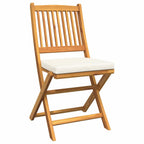 Garten Bistro Set 3 pcs Braun Massivholz Akazie