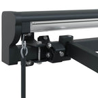 Markisenrahmen Verstellbar Anthrazit 5 x 3 m Stahl