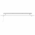 Markisenrahmen Weiß 3,5 x 2 m Metall