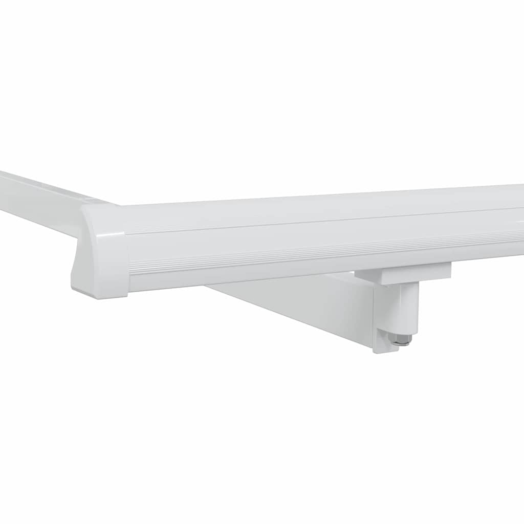 Markisenrahmen Weiß 4 x 2 m Metall
