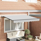 Markisenrahmen Anthrazit 3 x 2 m Metall