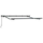 Markisenrahmen Anthrazit 3 x 2 m Metall