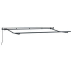 Markisenrahmen Anthrazit 4 x 2 m Metall