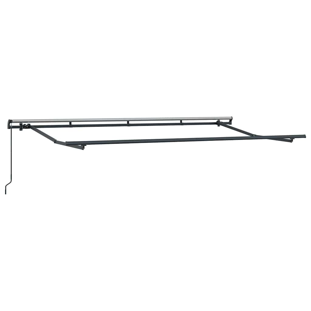 Markisenrahmen Anthrazit 4 x 2 m Metall