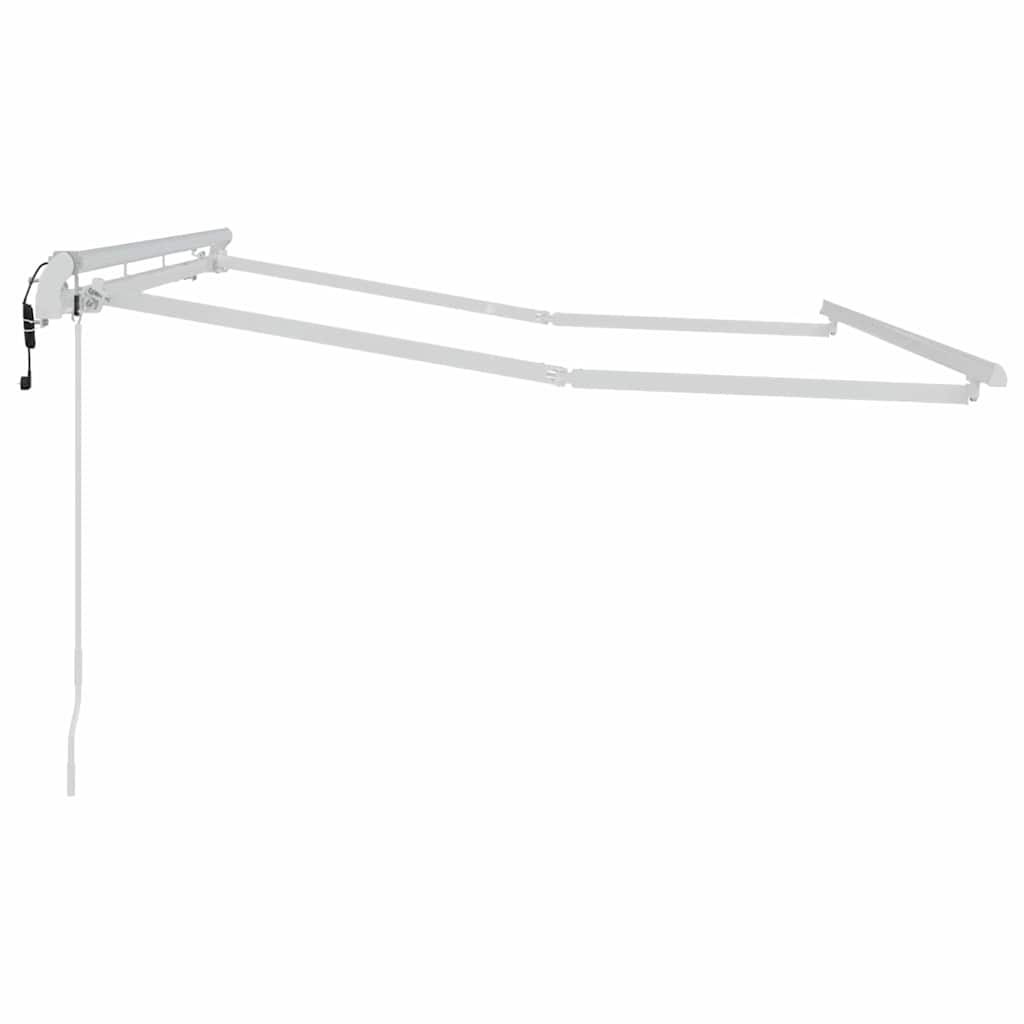 Markisenrahmen Weiß 3 x 2 m Metall