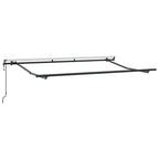 Markisenrahmen Anthrazit 3,5 x 2 m Metall