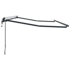 Markisenrahmen Anthrazit 4 x 2 m Metall