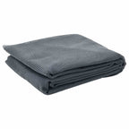 Zeltteppich Anthrazit 200 x 200 cm Polyester