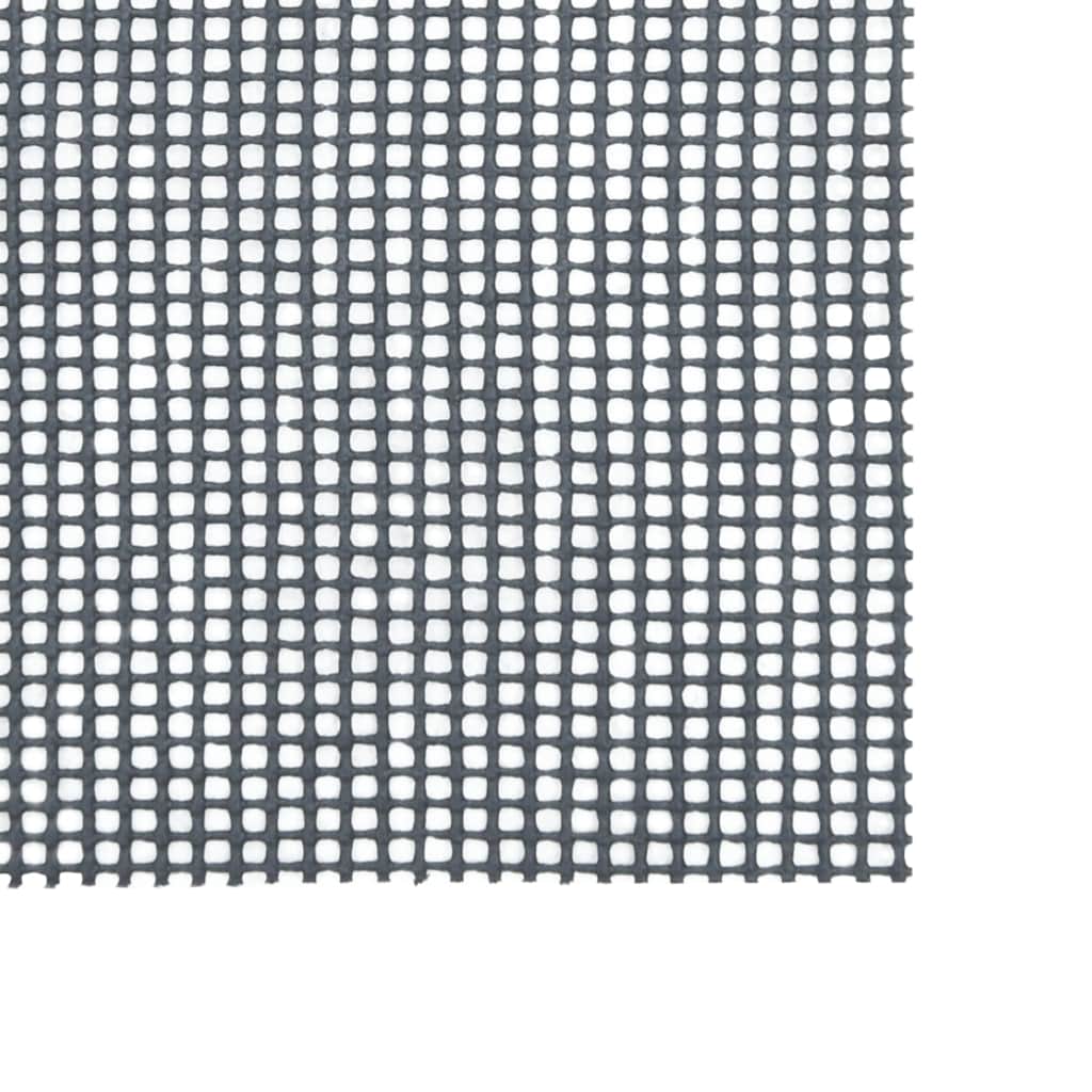 Zeltteppich Anthrazit 600 x 350 cm Polyester