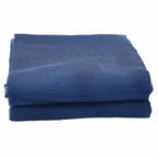 Zeltteppich Blau 500 x 350 cm Polyester