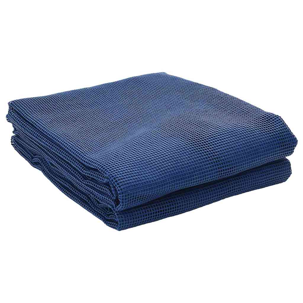 Zeltteppich Blau 600 x 350 cm Polyester