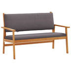 Gartensofa-set 3 pcs Braun 120 x 65,5 x 79 cm Massivholz Akazie