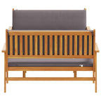 Gartensofa-set 3 pcs Braun 120 x 65,5 x 79 cm Massivholz Akazie