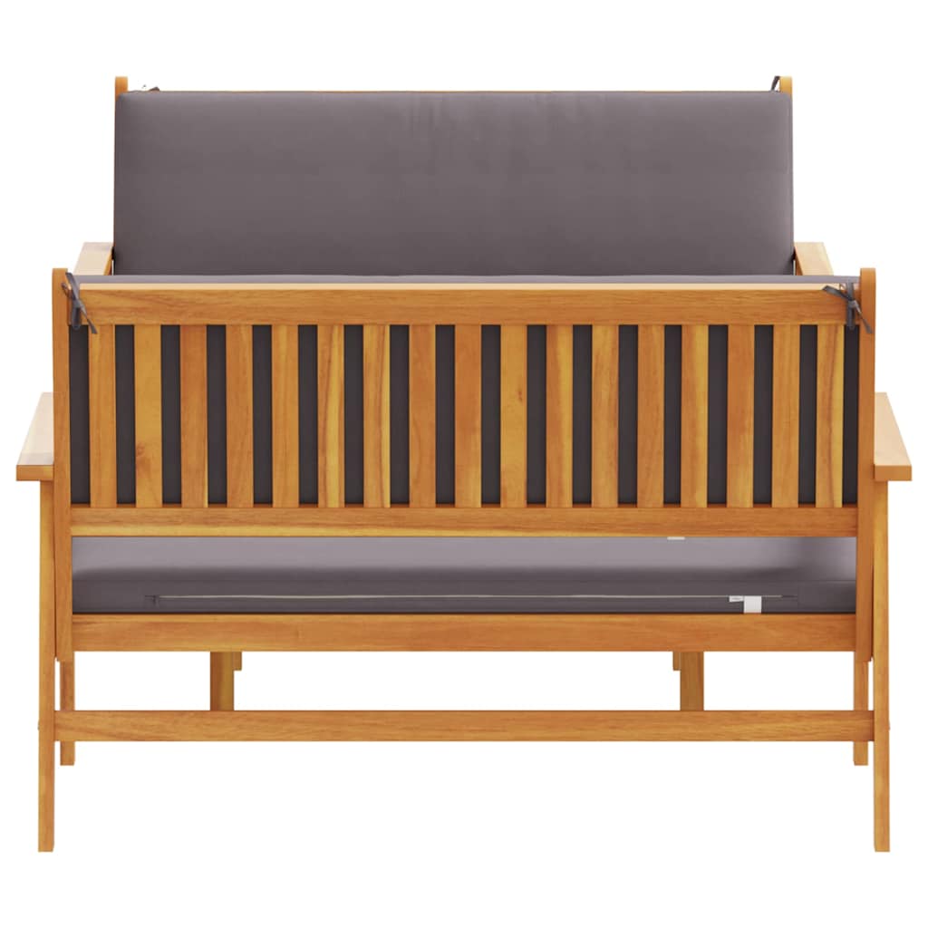 Gartensofa-set 3 pcs Braun 120 x 65,5 x 79 cm Massivholz Akazie