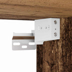 Badezimmermöbel Set mit Speicher 3 pcs Braun 33 x 33 x 120.5 cm