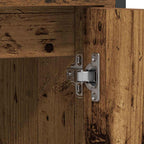 Badezimmermöbel Set mit Speicher 3 pcs Braun 33 x 33 x 120.5 cm