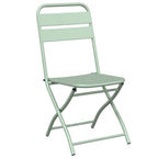 Gartenklappstuhl 2 pcs Hellmint 42 x 52 x 82 cm