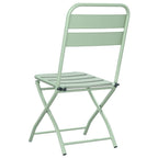Gartenklappstuhl 2 pcs Hellmint 42 x 52 x 82 cm