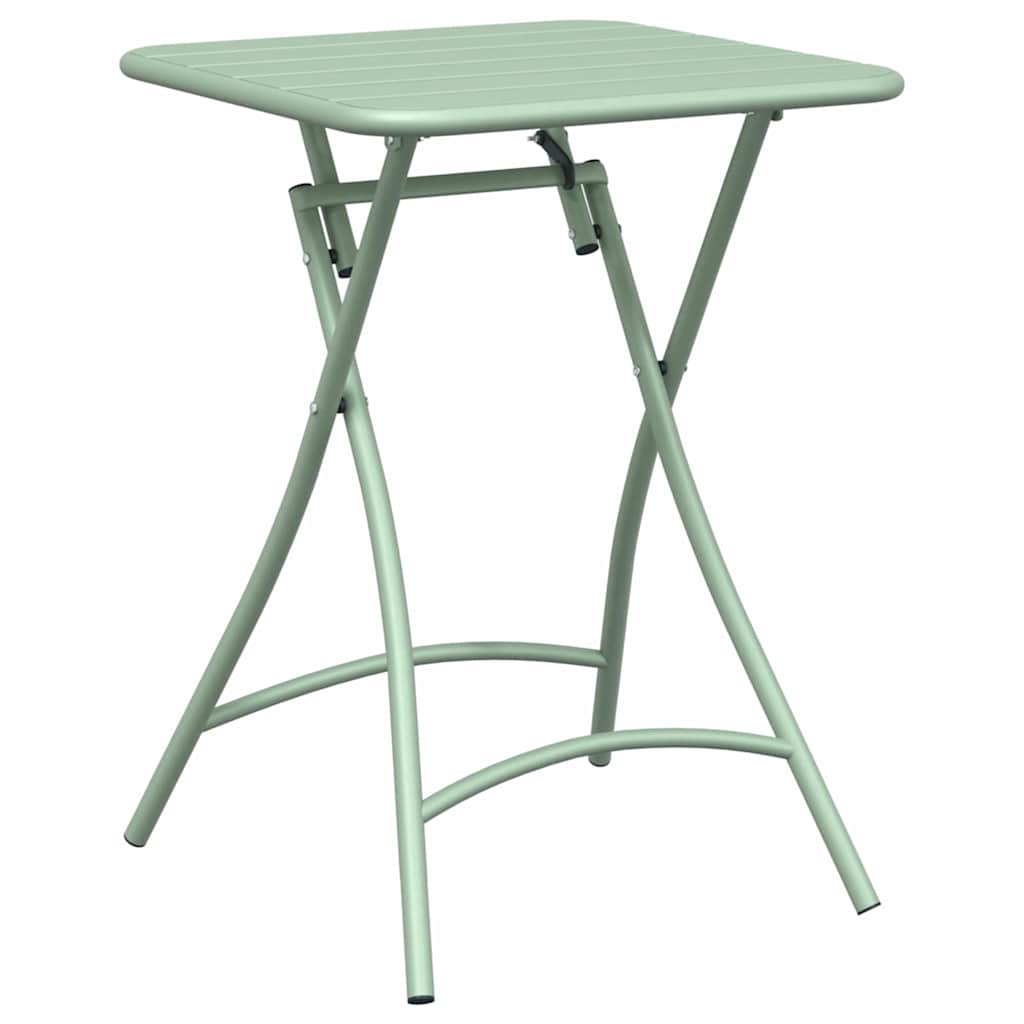 Bistrogarnitur 3 pcs Grün Stahl