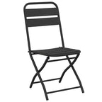 Bistrogarnitur 3 pcs Anthrazit Stahl