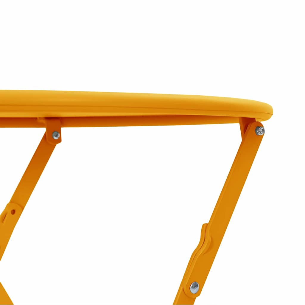 Bistrotisch Senf Ø 50 x 71 cm Pulverbeschichteter Stahl