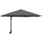 Garten-Sonnenschirm Anthrazit 248 x 248 x 148 cm