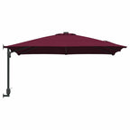 Garten-Sonnenschirm Bordeauxrot 248,5 x 247,5 x 160 cm