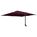 Garten-Sonnenschirm Bordeauxrot 248,5 x 247,5 x 160 cm