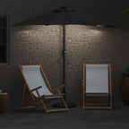 Garten-Sonnenschirm Anthrazit 294 x 150 x 223 cm