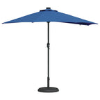Garten-Sonnenschirm Azurblau 294 x 150 x 223 cm
