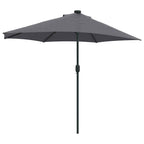 Garten-Sonnenschirm Anthrazit 294 x 150 x 224 cm