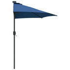 Garten-Sonnenschirm Azurblau 294 x 150 x 224 cm